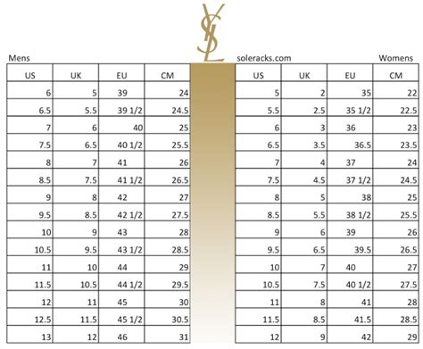 ysl shoes|YSL shoes size chart.